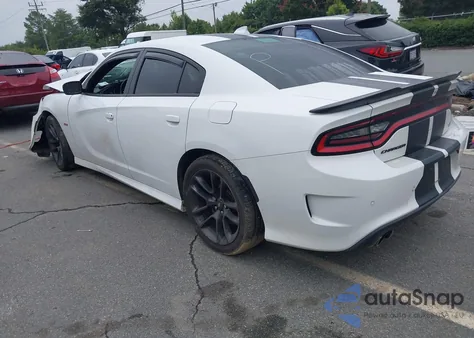 2021 Dodge Charger Scat Pack Rwd из США, поврежденный, VIN 2C3CDXGJ7MH508822